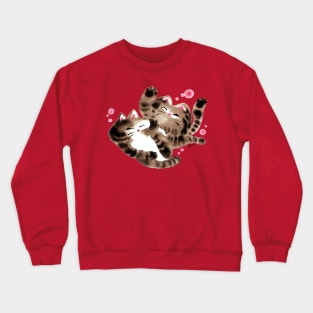 Relax fluffy cats Crewneck Sweatshirt